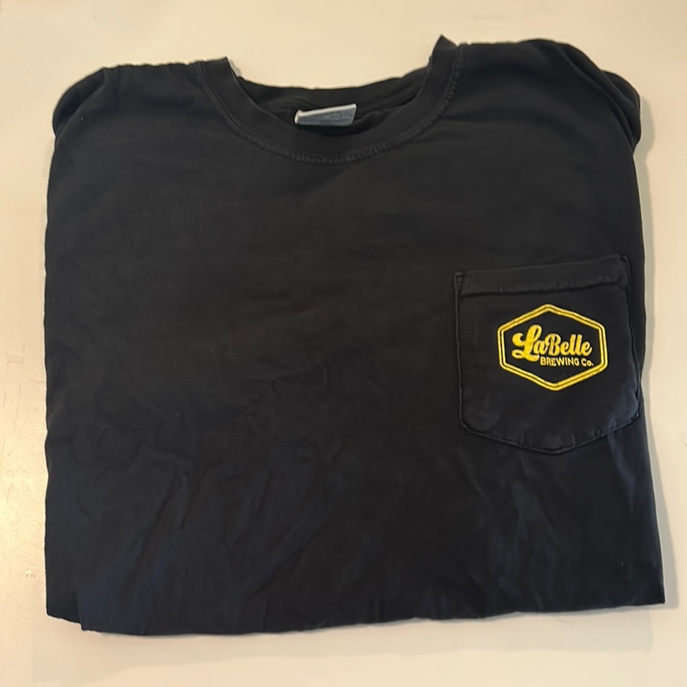 Large la belle brewing shirt
